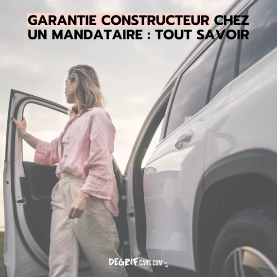 Un client serein devant son nouveau SUV acheté chez le mandataire auto Degrifcars.com, bénéficiant de la garantie constructeur européenne.