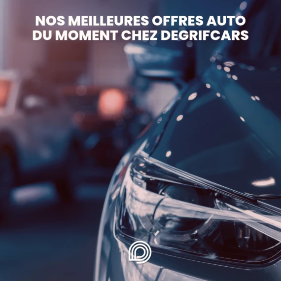 Sélection de voitures neuves et d’occasion proposées par Degrifcars.com SUV, citadine et utilitaire