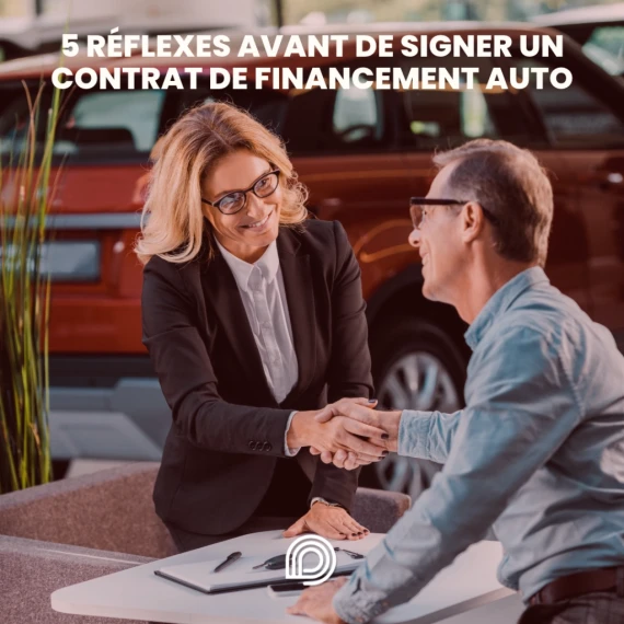 Les points à vérifier avant de signer un contrat de financement automobile