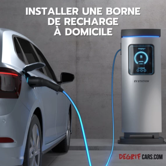 Installer une borne de recharge à domicile pour votre voiture électrique